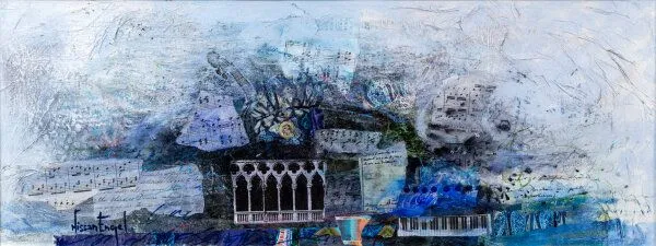 ニッサンインゲル「大聖堂」シルクスクリーン＋コラージュ　直筆サイン・作品証明書有 2025年最新】ニッサンインゲルの人気アイテム - メルカリ