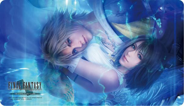 プレイマット ファイナルファンタジーX MTG ユウナ×ティーダ FF ファイナルファンタジーTCG プレイマット ファイナル