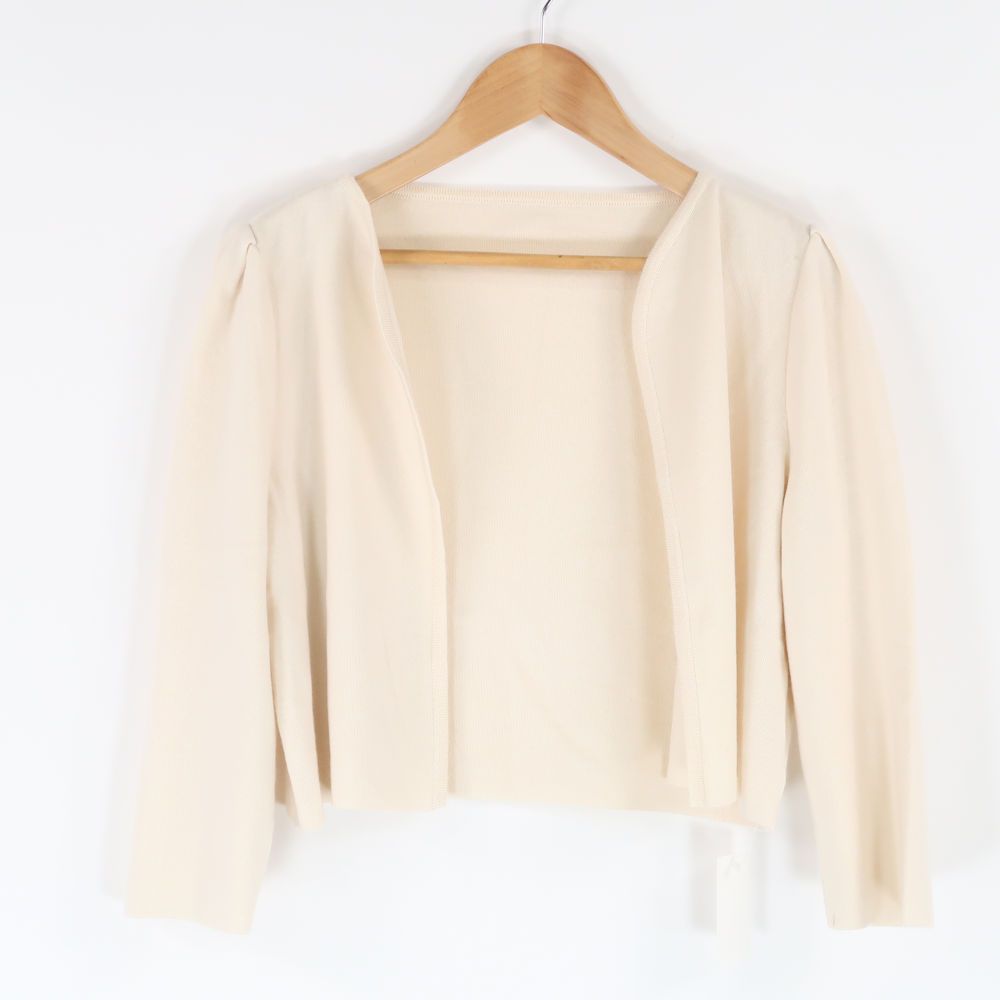 ☆美品FOXEY⁄フォクシー ニットカーディガン ボレロカーディガン七分袖 40