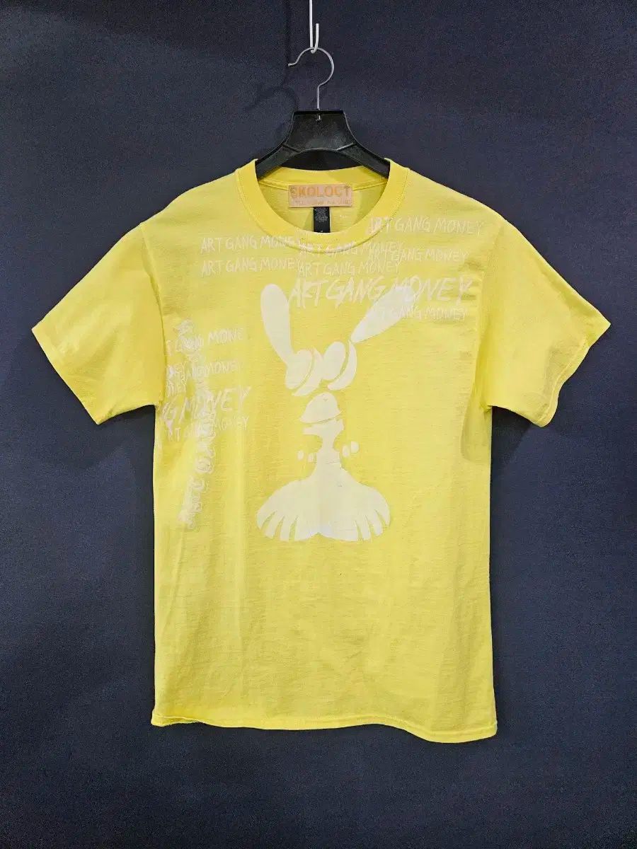 スコーロクト イエロー メンズ 95 半袖Tシャツ