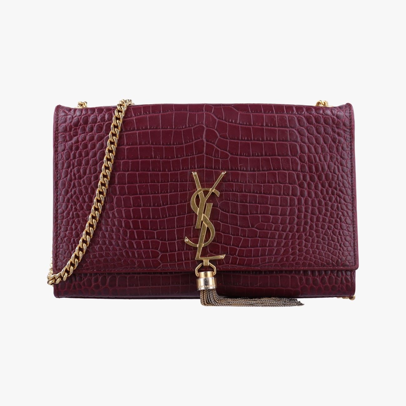 イヴサンローランYves Saint Laurentケイトワインレッドレザー354119PTR354119.0316