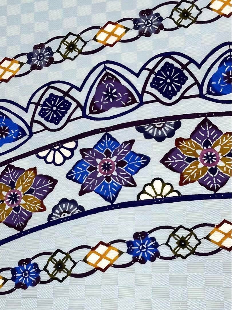 沖縄県無形文化財指定 伝統工芸品 琉球紅型 屋宜元七 九寸名古屋帯