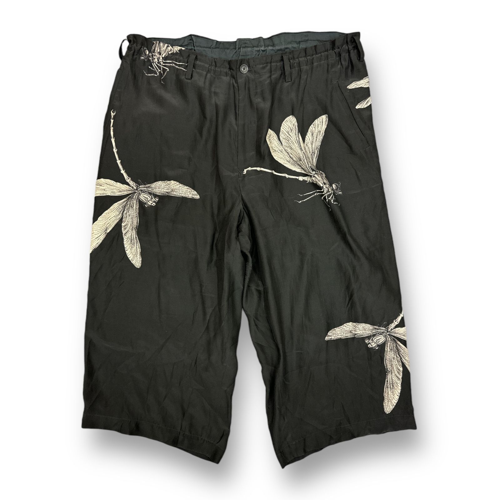 定価140800円 Yohji Yamamoto POUR HOMME 21AW トンボブラックプリント 