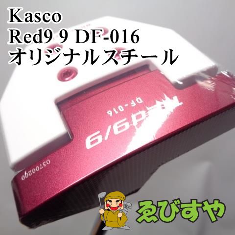 入間■【新品・展示未使用品】 パター キャスコ kasco Red9 9 DF-016 オリジナルスチール 1.5[8497]