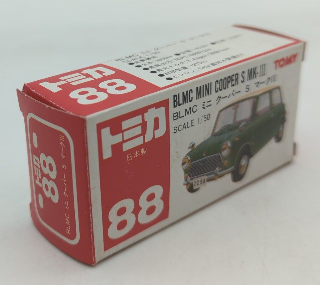 トミカ BLMC ミニクーパーS 88-2 マーク S マークⅢ III MINI ミニ