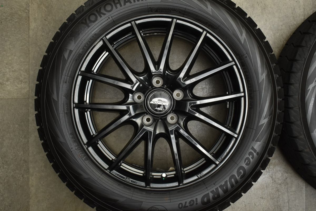 バリ溝 シュナイダー 17in 7J 48 PCD114.3 ヨコハマ アイスガード iG70 215 60R17 C-HR カローラクロス オデッセイ エルグランド FFCRYSTALESIA_COM