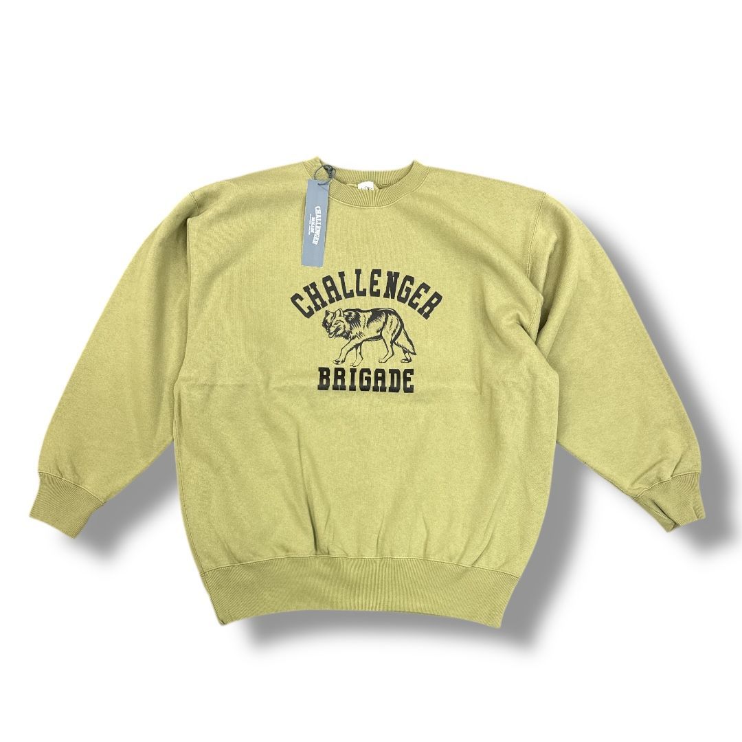 参考上代17600円 未使用品 CHALLENGER 24AW COLLEGE LOGO C/N SWEAT 