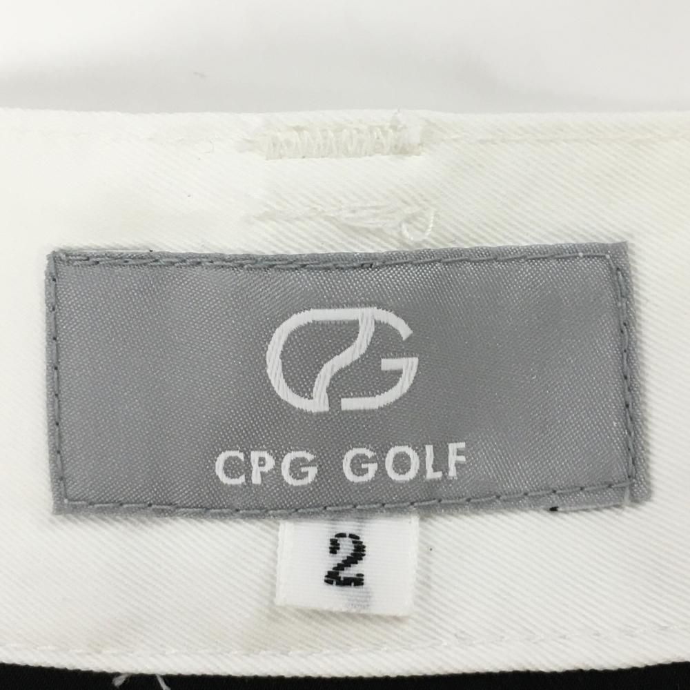 CPG GOLF CPGロゴ スカート 黒/白 CPGゴルフ(CPG GOLF) 2WAYストレッチスカート WOMEN | ゴルフ