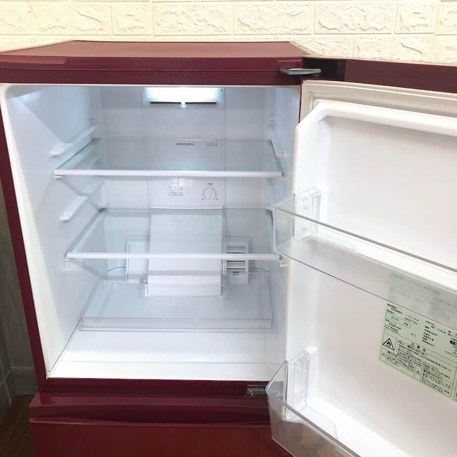 AQUA 157L冷蔵庫 2017年製 AQR-16F レッド色系 アクア 札幌市北区屯田 AQUA 157L冷蔵庫 2017年製 AQR-16F レッド色系 アクア 札幌市北区屯田