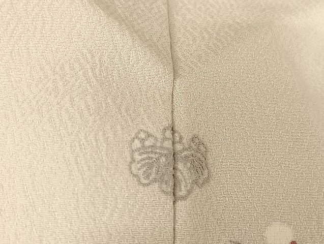 平和屋着物○京友禅の第一人者 松井青々 訪問着 草花文 金彩 正絹 逸品  