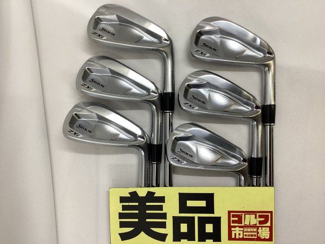 中古】アイアンセット ダンロップ 【美品】スリクソンZXi7