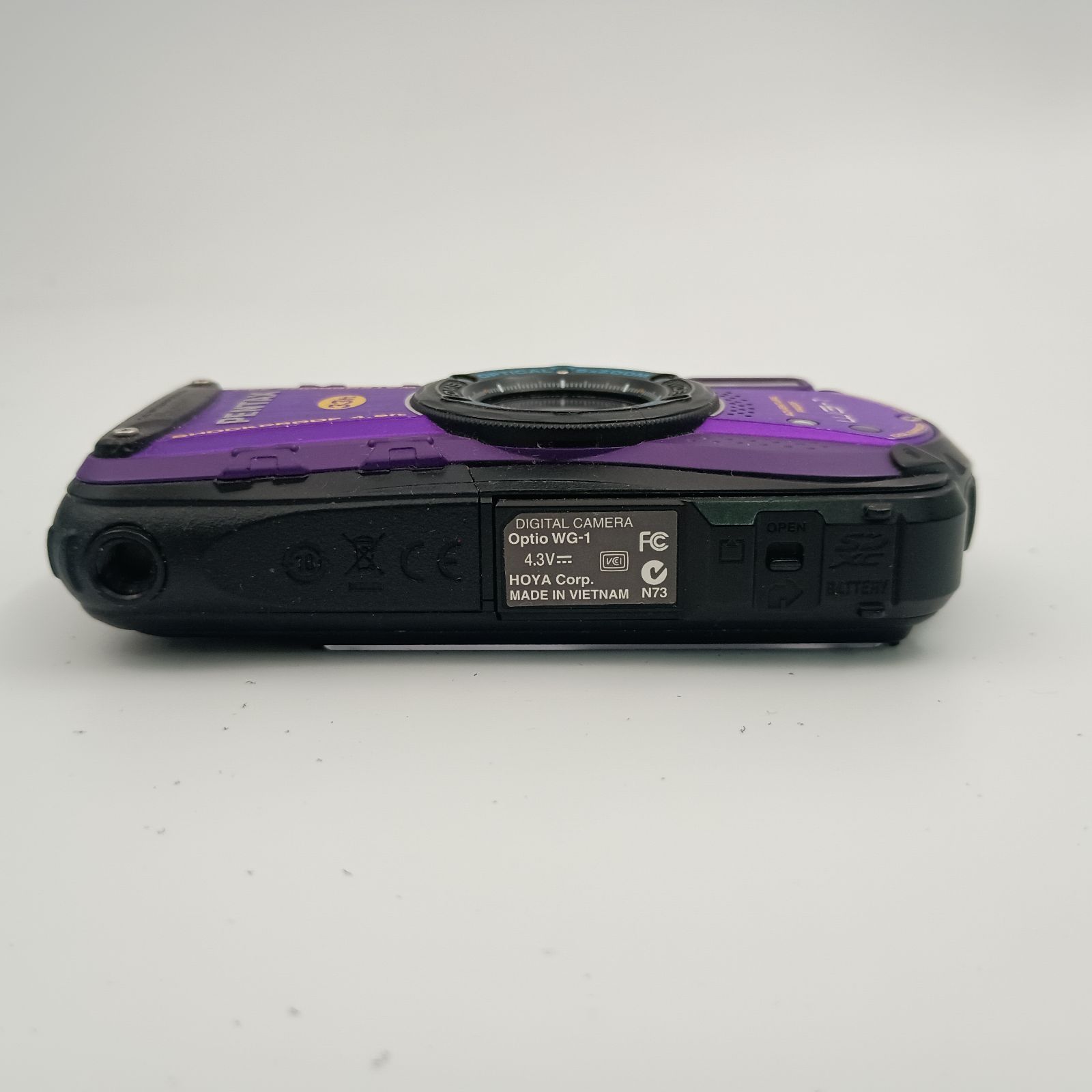 PENTAX Optio WG-1 Purple ペンタックス デジタルカメラ 本格防水タイプのコンパクトデジタルカメラ 「PENTAX Optio WG-1