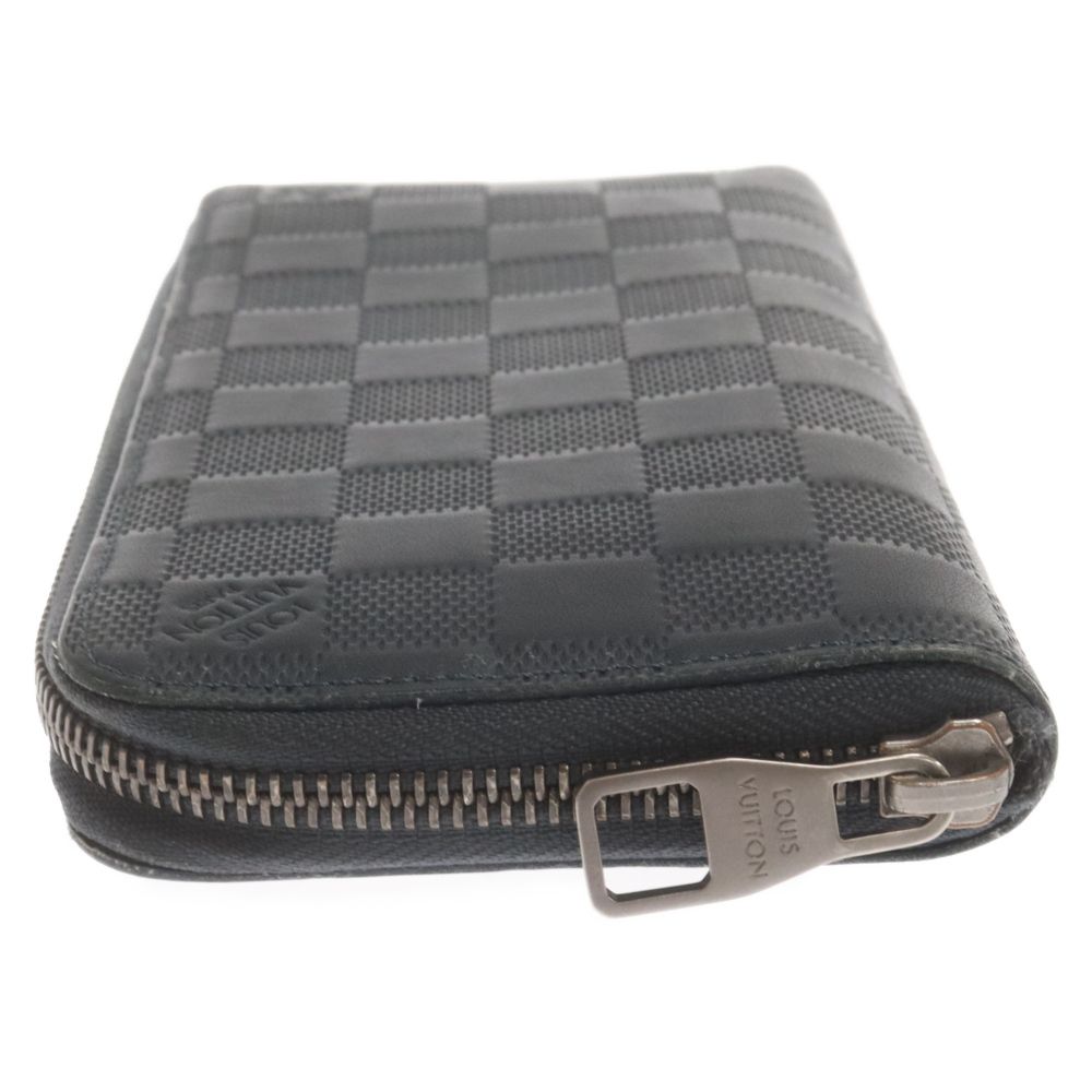 ルイヴィトン ジッピーウォレット・ヴェルティカル ダミエアンフィニ