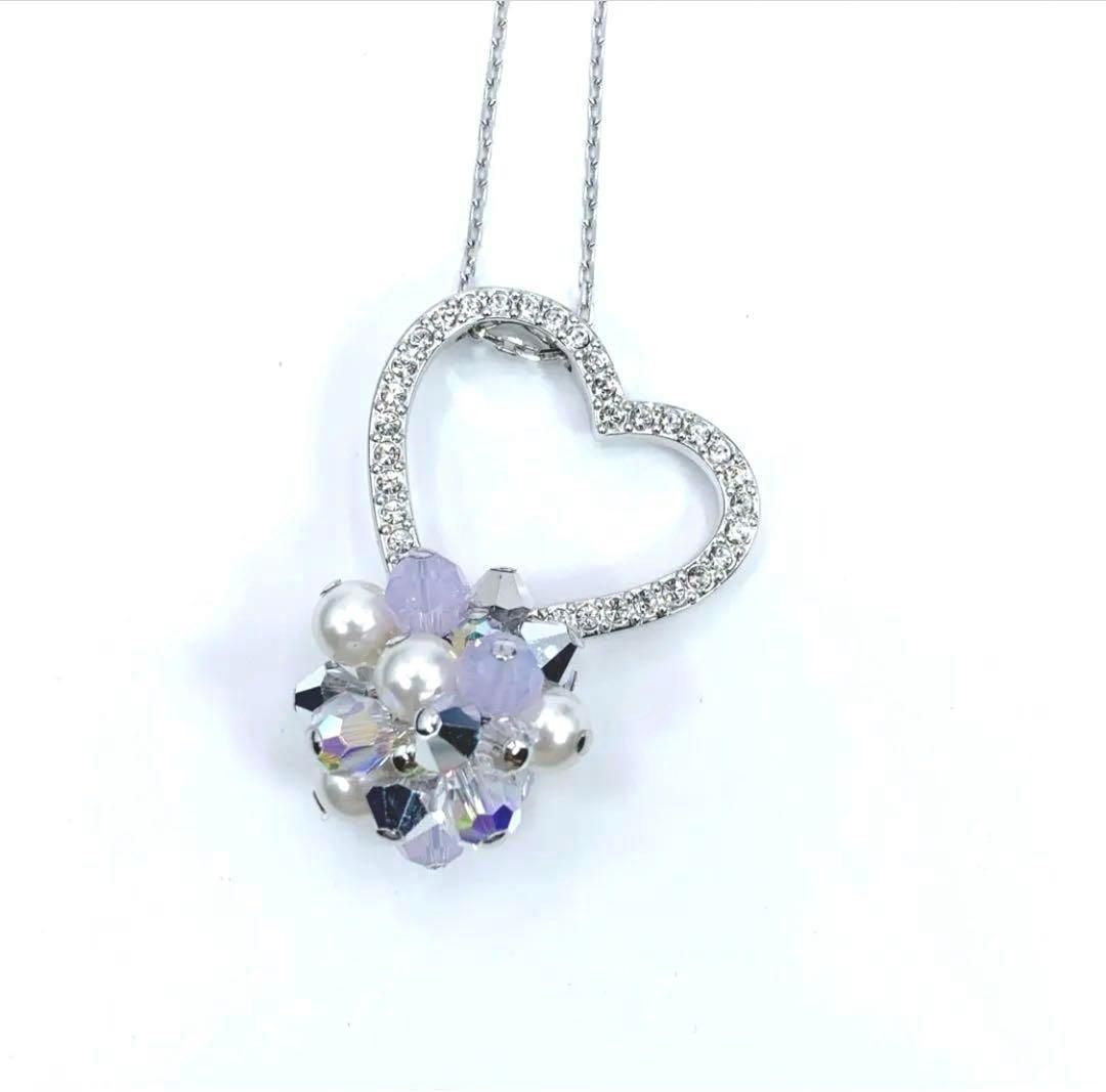 SWAROVSKI スワロフスキー ネックレス ハート パーティー