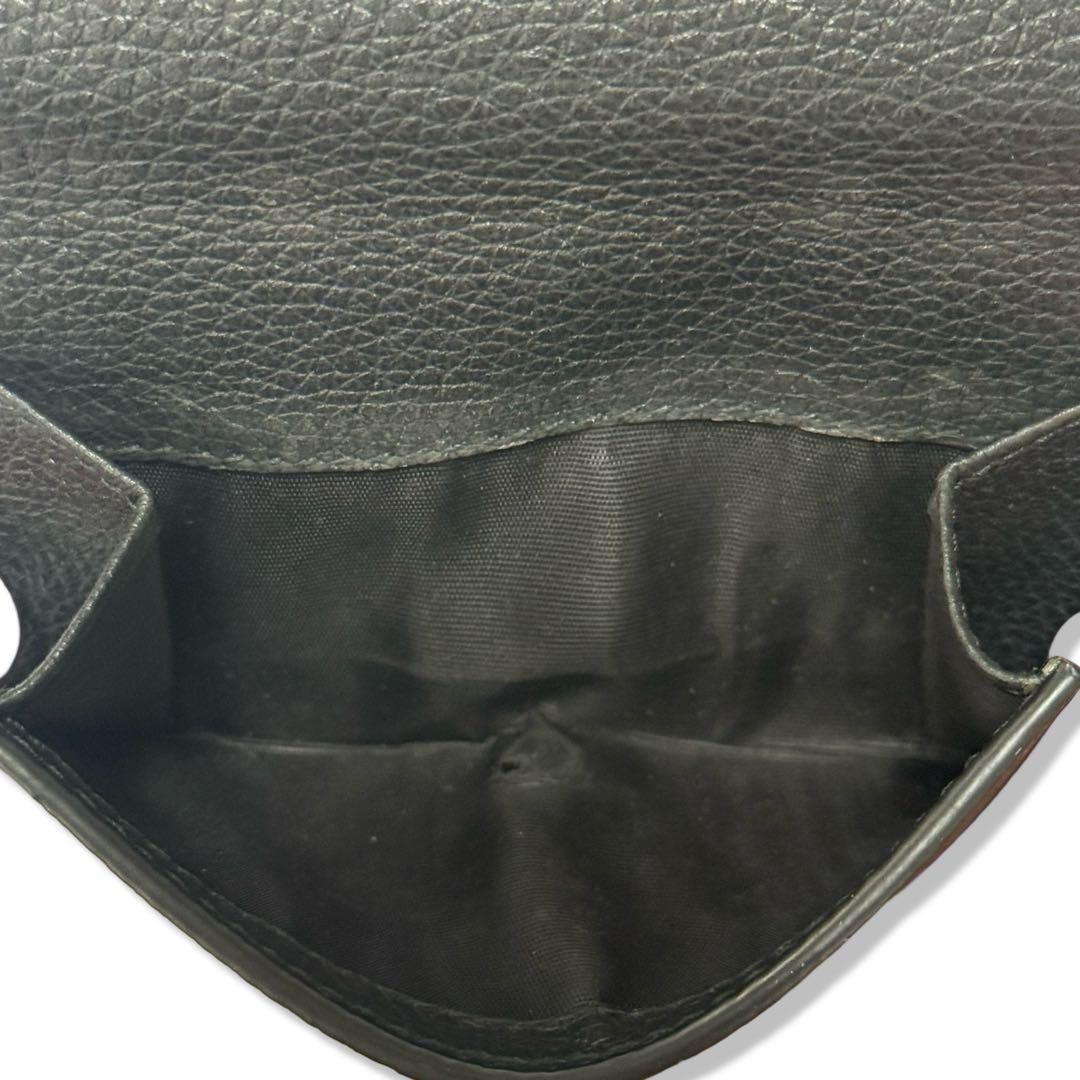 三つ折り財布 黒