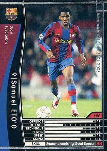 中古】WCCF 301/336[黒]：サミュエル・エトー - メルカリ