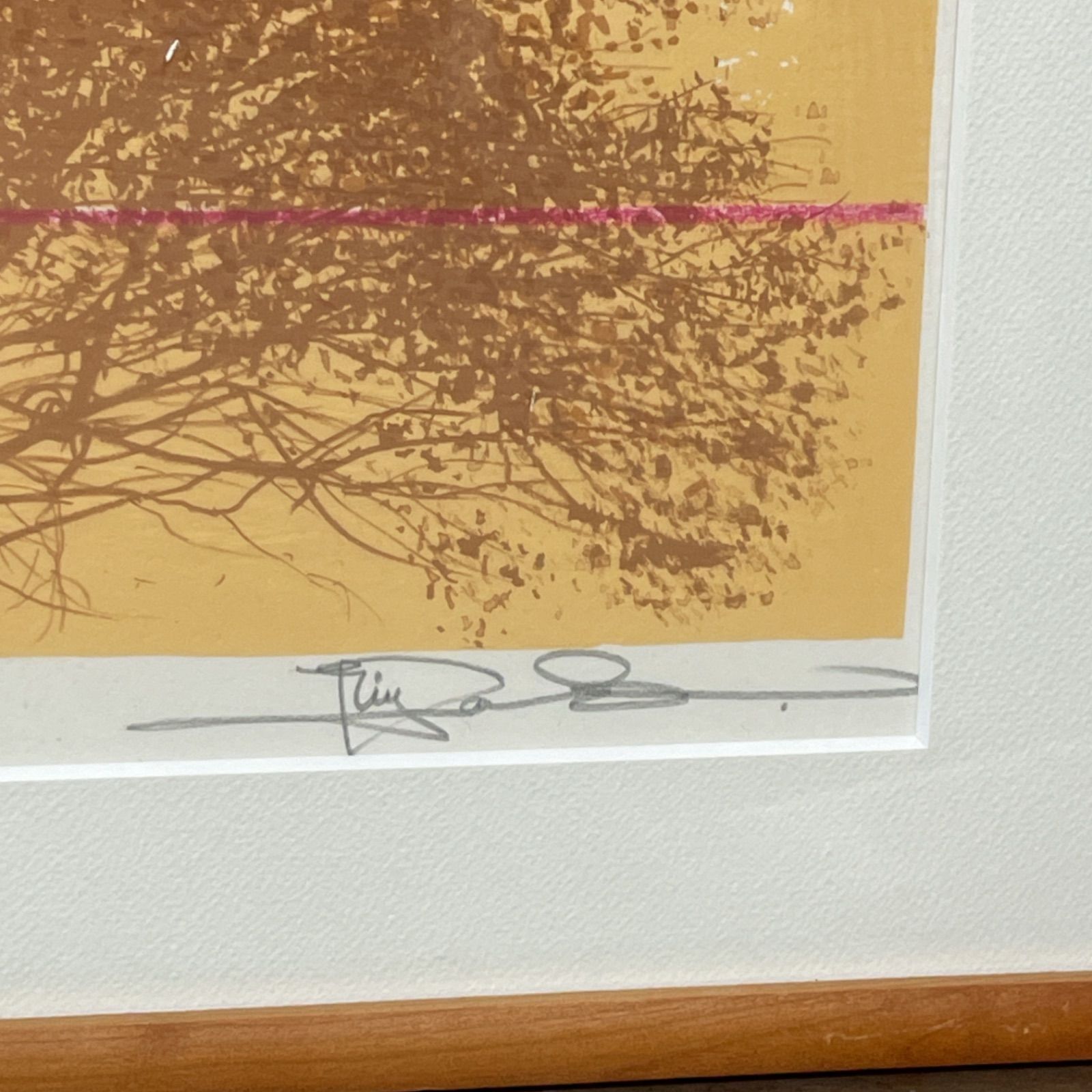 真贋 小澤清人 「スズラン」 サイン入り リトグラフ 女の子 絵画