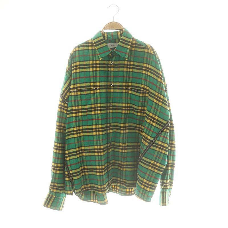 FACETASM ニット ジップ ファセッタズム ロング FACETASM