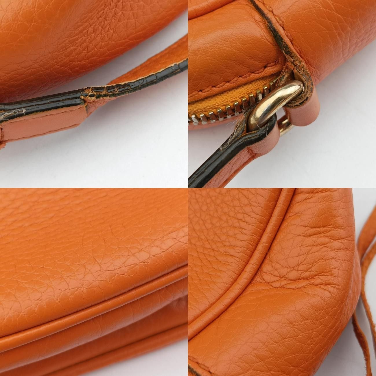 グッチGucciソーホーオレンジレザー308364F018288508