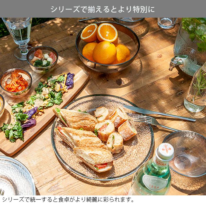 ダルトン DULTON ボウル 21cm OBO オーボ 皿 食器 洋食器 ガラス製 大