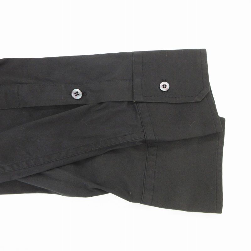 グッチ GUCCI シャツ ブラウス 長袖 イタリア製 40 黒 ブラック 203-1917-4906 /HO ■GY09 ☆AA★ レディース グッチ GUCCI シャツ ブラウス 長袖 イタリア製 40 黒 ブラック