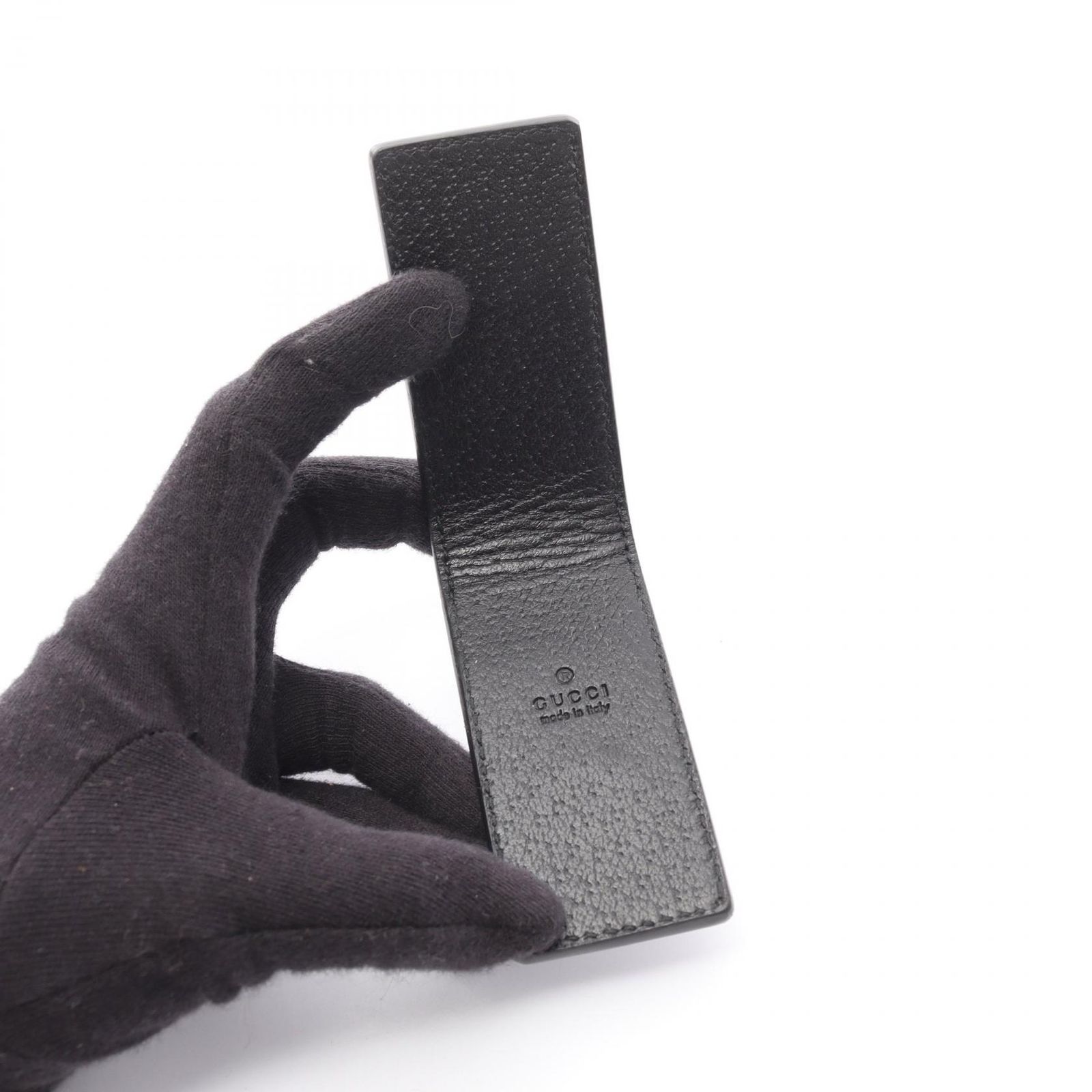  グッチ GUCCI マネークリップ アニマリエ ビー 522914 ブラック レザー メンズ A マネークリップ 小物