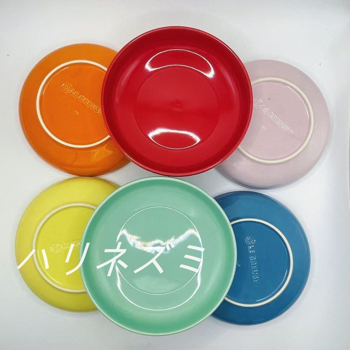 新品　ルクルーゼ　レインボープレート6枚セット Amazon.co.jp: ル・クルーゼ(Le Creuset) 皿 ラウンド・プレート 18 cm