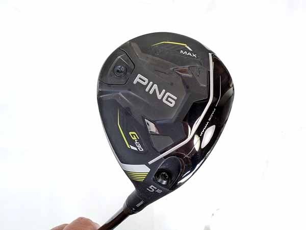 ピン G430 MAX フェアウェイウッド ALTA J CB BLACK 5w 18度 SR 日本仕様