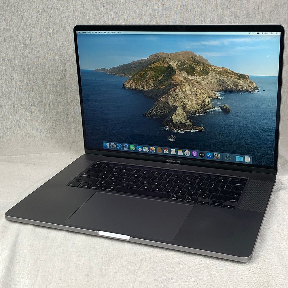 本体のみ Apple MacBook Pro 16インチ 2019 Touch Bar Radeon Pro 5300M i7 16GB 512GB A2141 EMC3347 MB-251604 325196