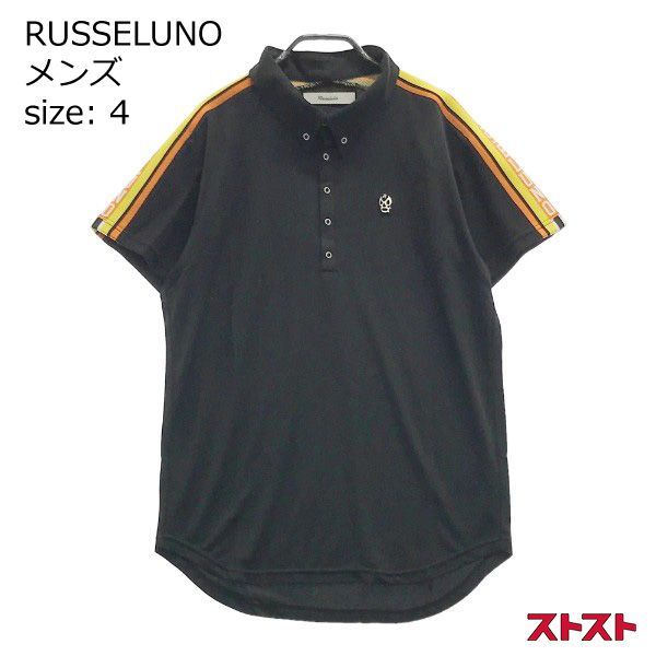 RUSSELUNO ラッセルノ RS-1920309 半袖ポロシャツ ボタンダウン ルチャ 