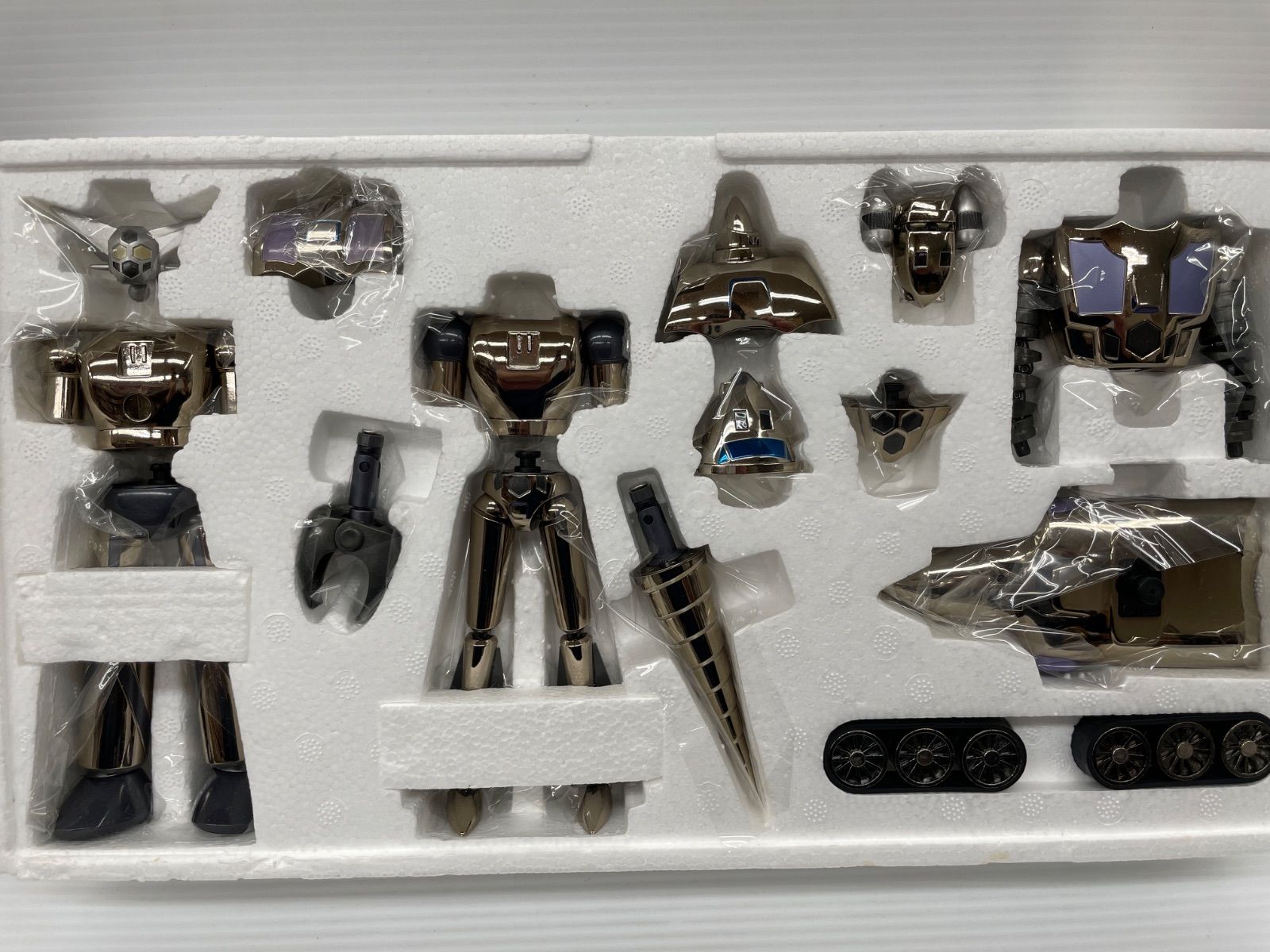 超合金魂 GX-06M ゲッターロボ 練習機(メタリック仕様) - メルカリ