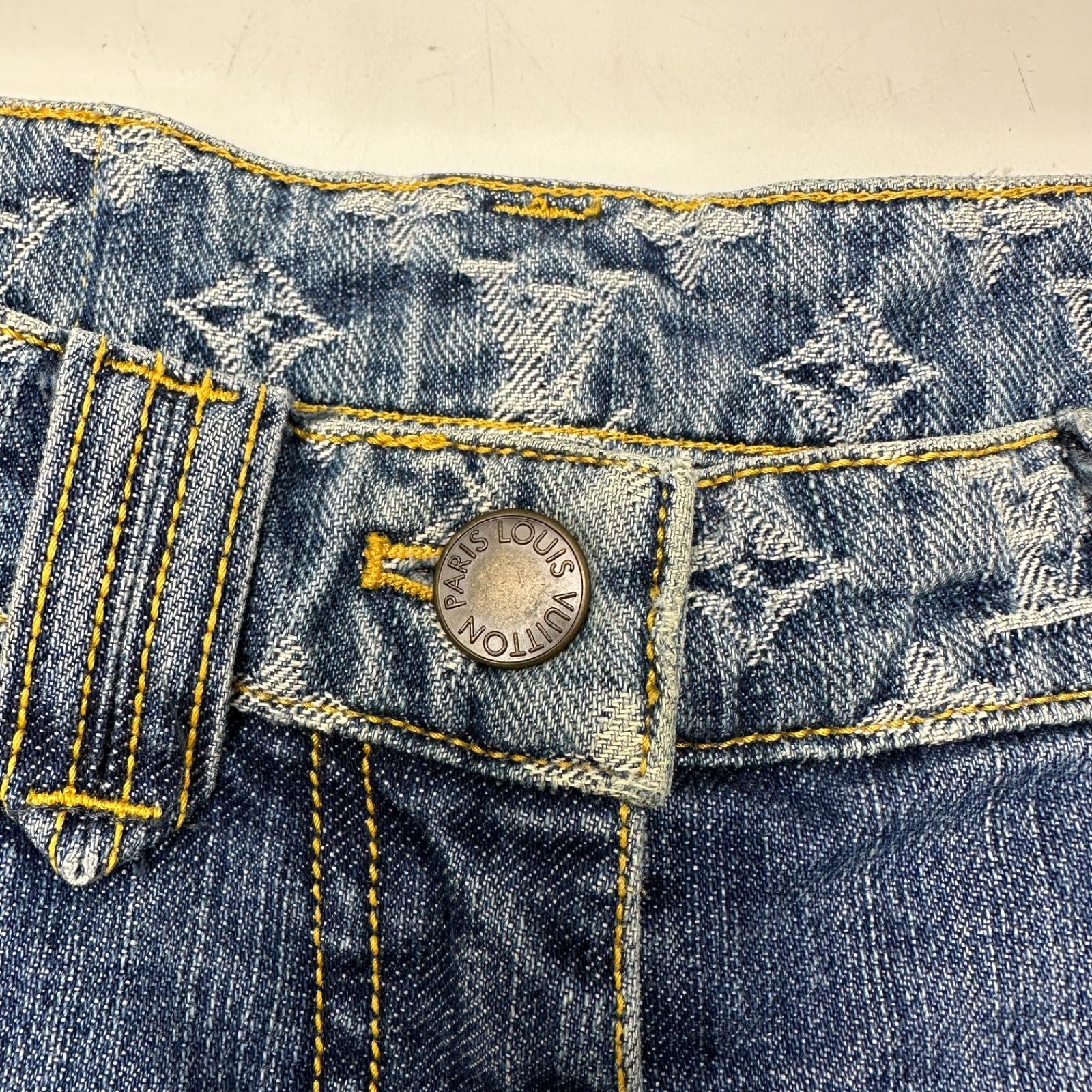 楠本質店/元住吉】LV ルイヴィトン デニムパンツ #34 ブルー系 - メルカリ