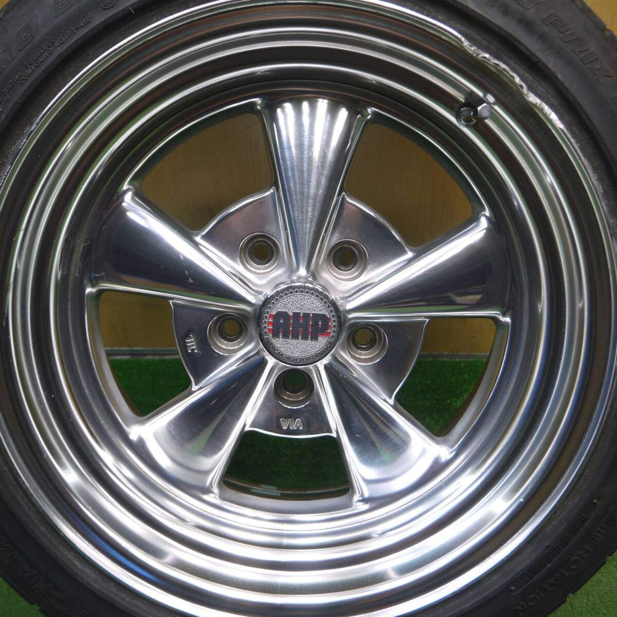 1本価格☆AHP C5S AMERICAN HIGH PERFORMANCE 205/50R16 ヨコハマ M5 