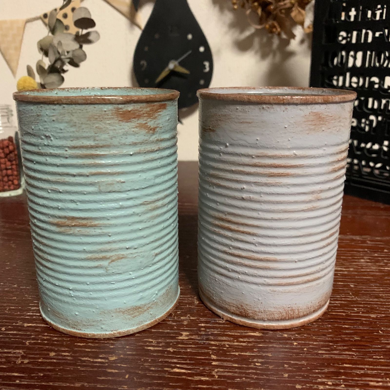 ありま様♥️♥️♥️専用です。937 業務トマト缶ハーフ、リメ缶 業務用トマト缶でリメ缶＆ステンシル作り | ブログ版