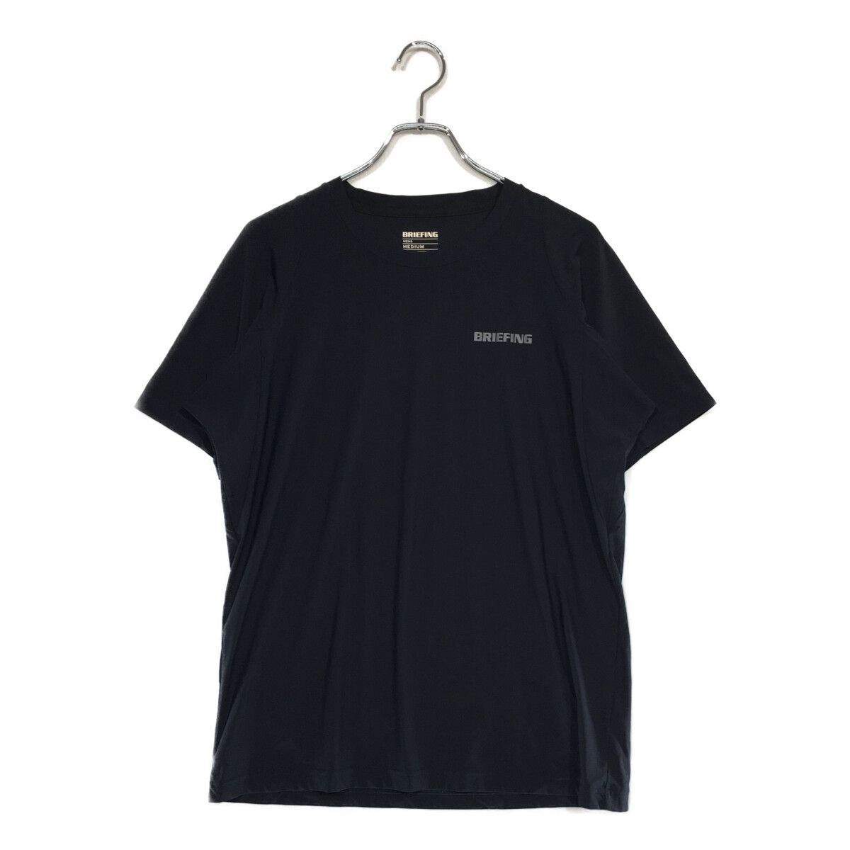 中古 メンズ ブリーフィング BRIEFING 半袖シャツ M 紺 ネイビー