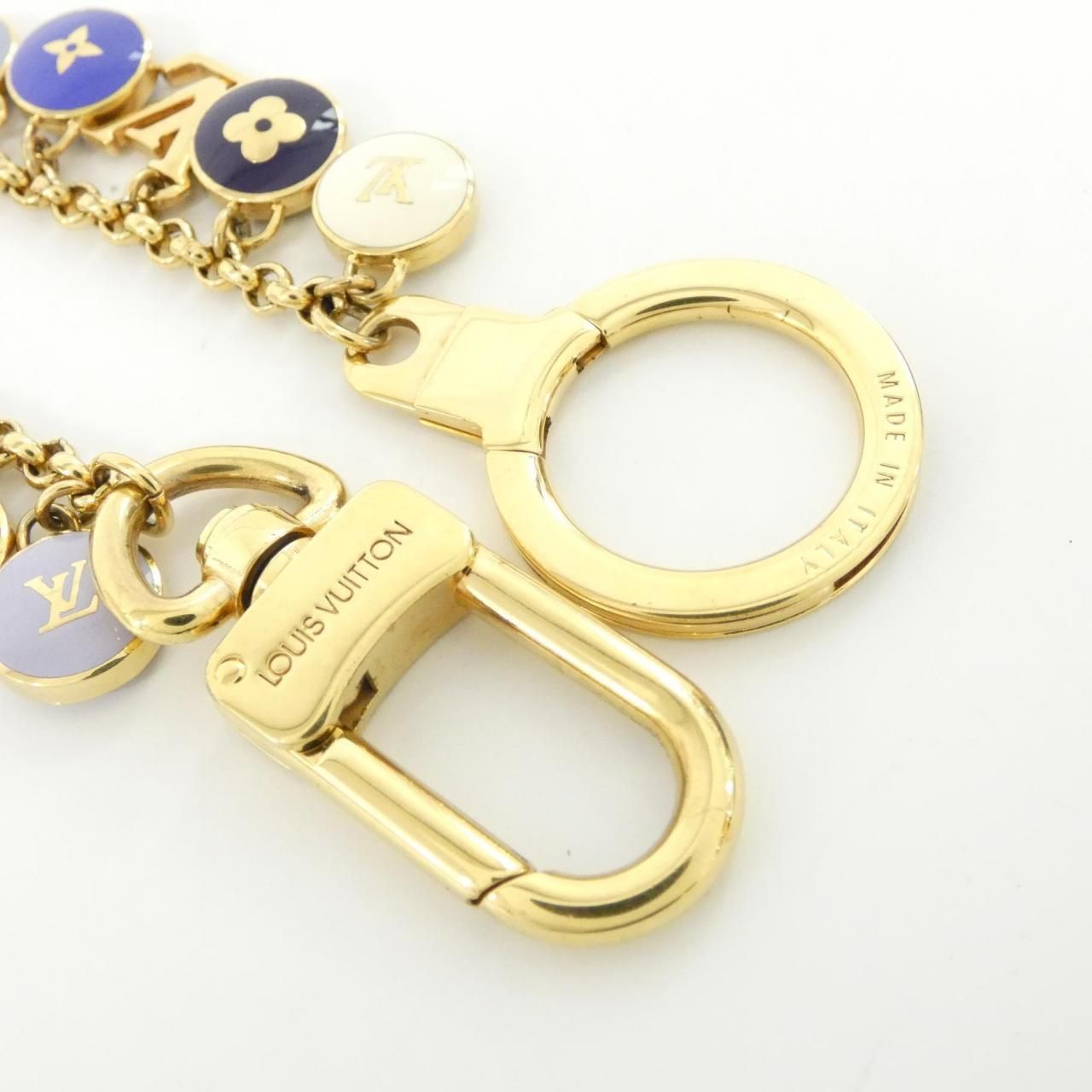 LOUIS VUITTON ポルト クレ パスティーユ キーリング キーホルダー