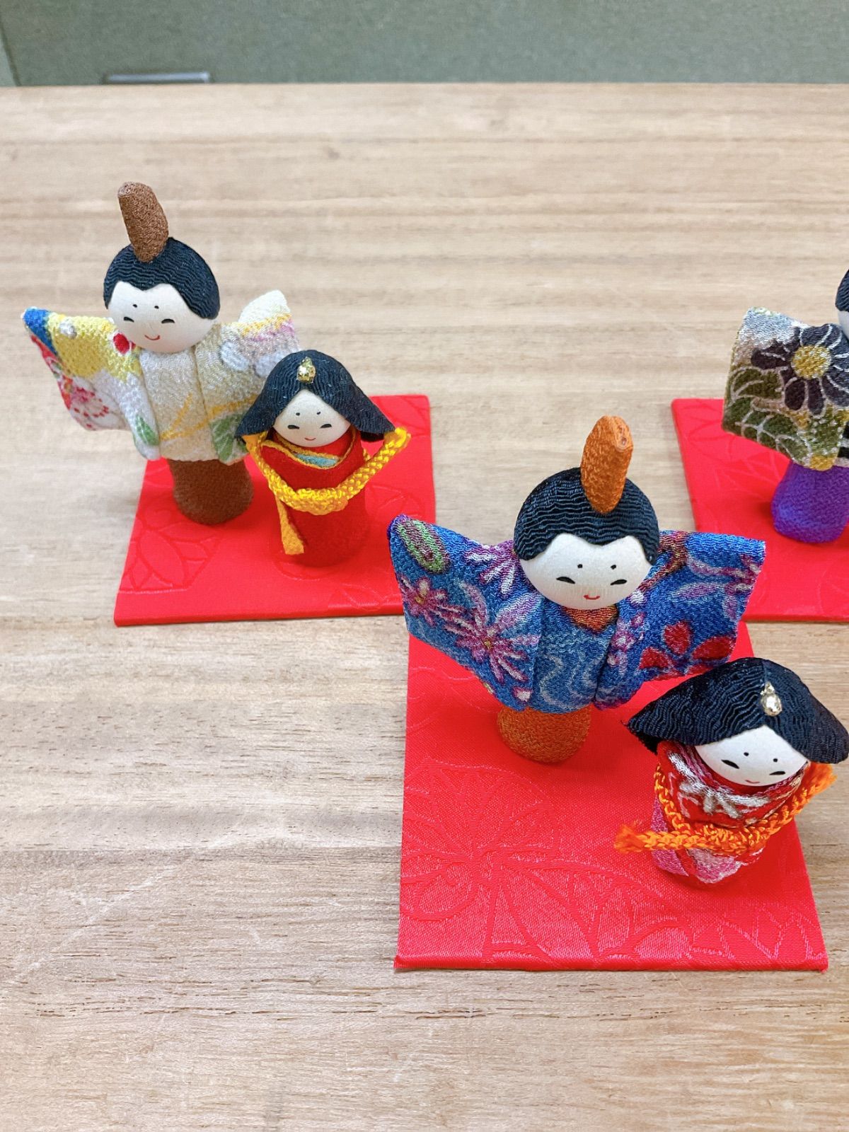 雛人形　お雛様　豆雛人形　豆雛 豆雛 15人揃い - 雛豆 hinamame's GALLERY | minne byGMOペパボ