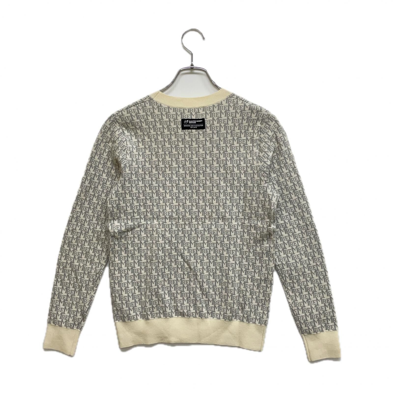 レディース マスターバニーエディション MASTER BUNNY EDITION セーター 0 S グレー 総柄 長袖 クルーネック