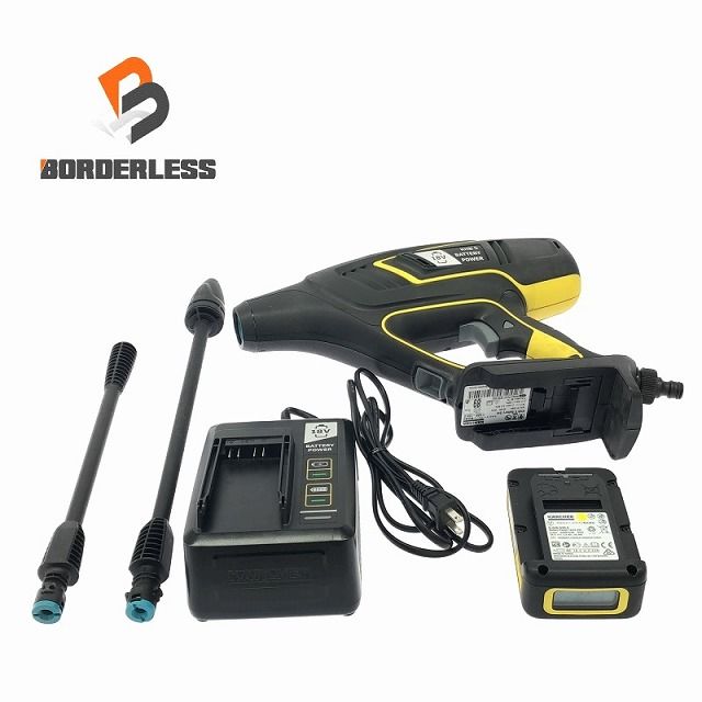 ☆美品☆KARCHER ケルヒャー 18V バッテリー型洗浄機 KHB5