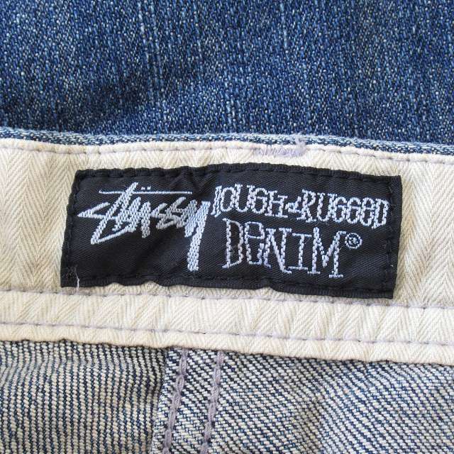 オールドステューシー OLD STUSSY ベイカー デニム パンツ シンチ
