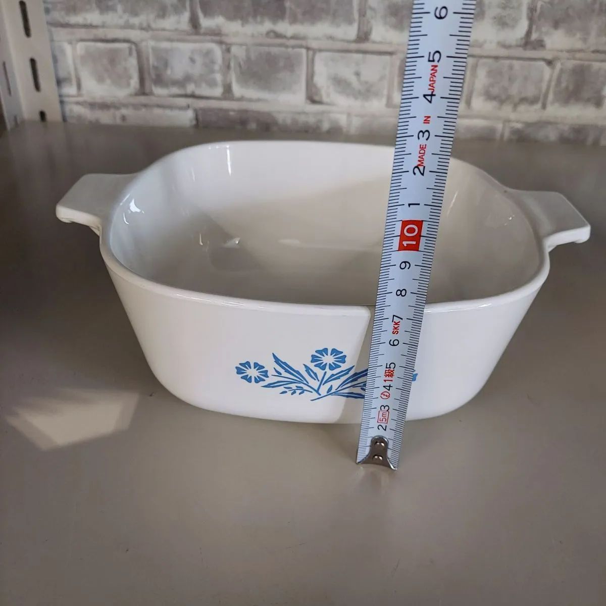 CorningWare コーニング社 キャセロール　アメリカ製　3点 CORNING WARE コーニングウェア 蓋付き キャセロール ブルーフラワー