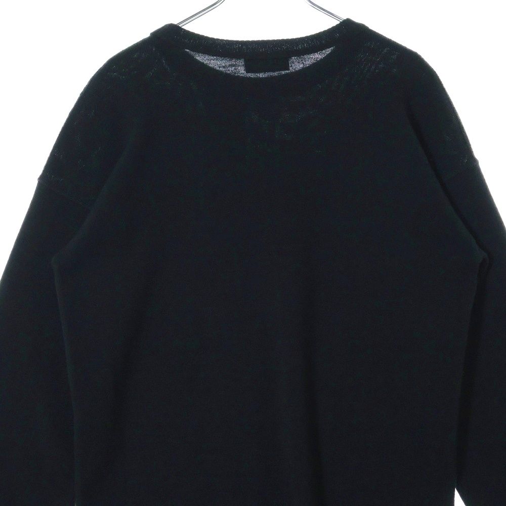 中古】ルメール LEMAIRE クルーネック ニット セーター 黒 ブラック M  