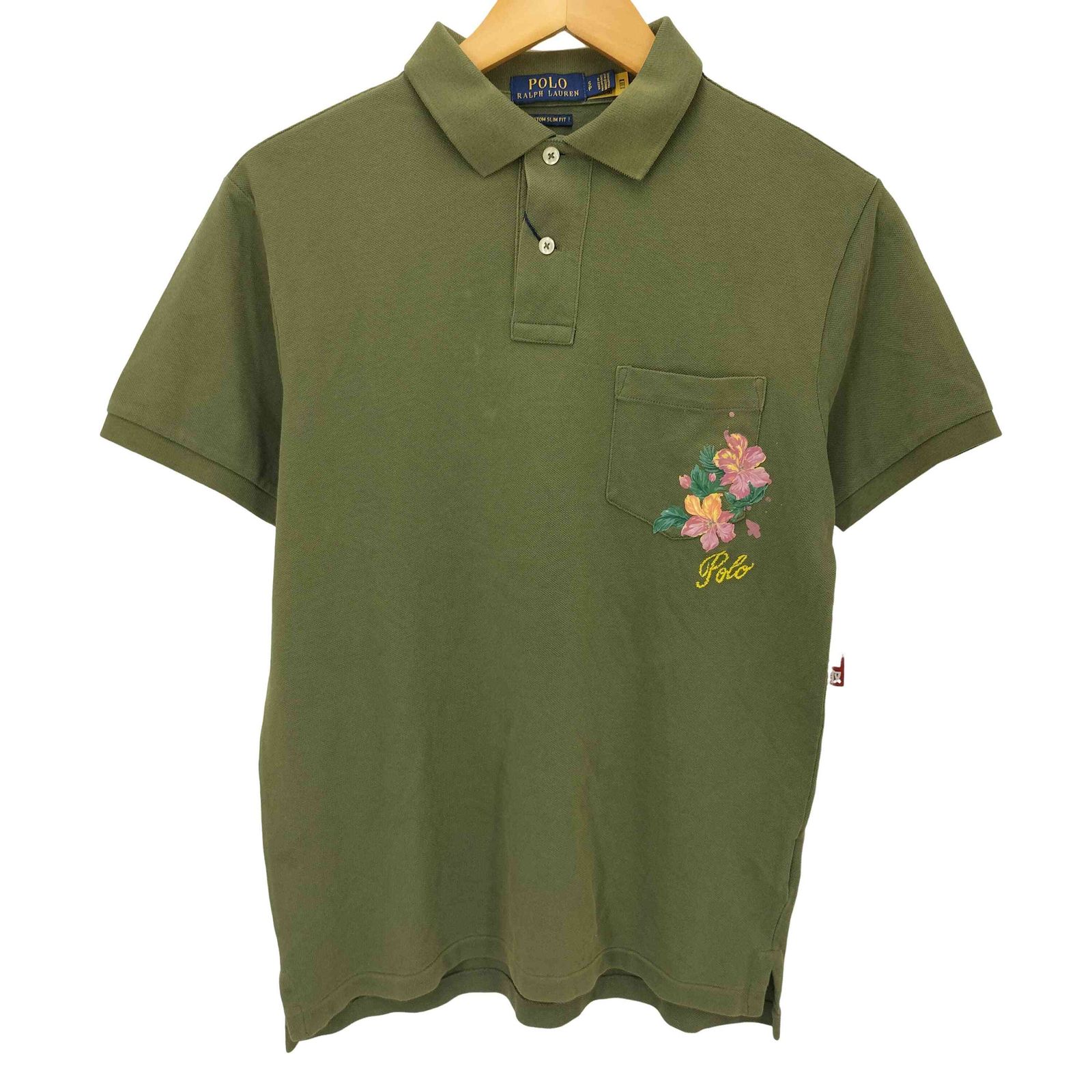 ポロラルフローレン POLO RALPH LAUREN 両面フラワープリント&刺繍