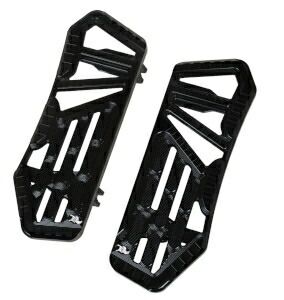 NEXT LEVEL フロアボード 2012〜16年FLD 1986〜17年FLソフテイル 1984年以降ツーリング トライク|ブラック