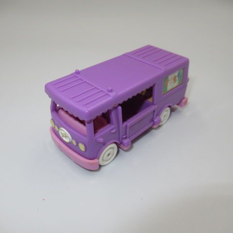 90's☆Polly Pocket☆ポーリーポケット☆車☆バス☆ままごと
