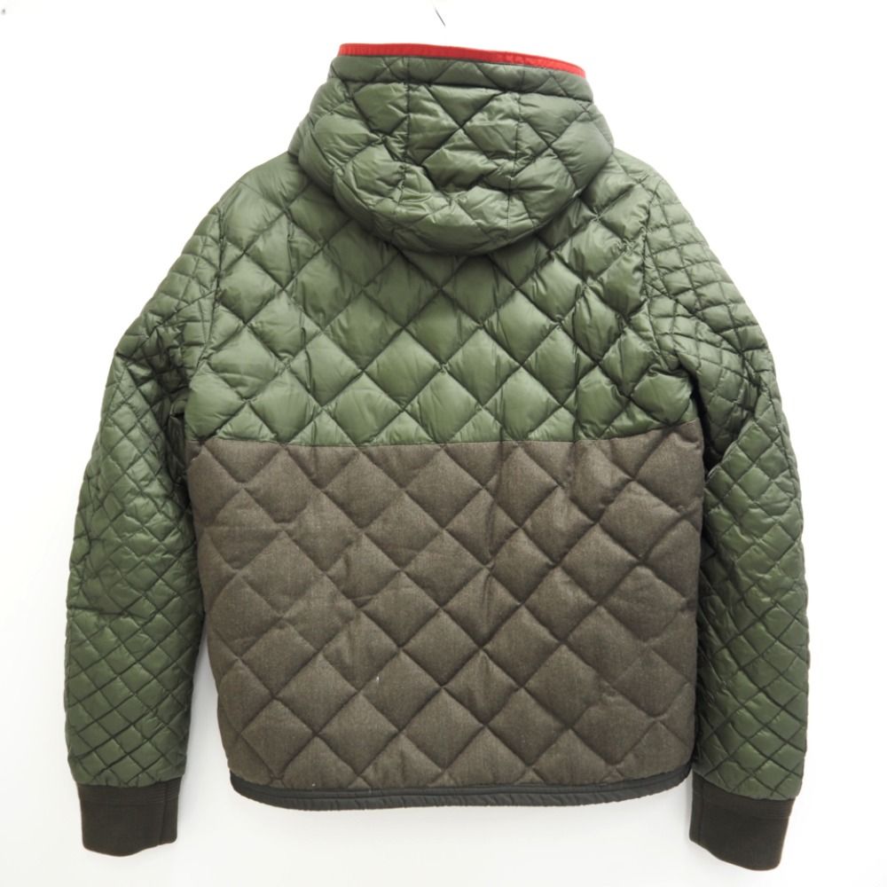 MONCLER/モンクレール GIMBERT 15年 3 ウール ダウンジャケット カーキ