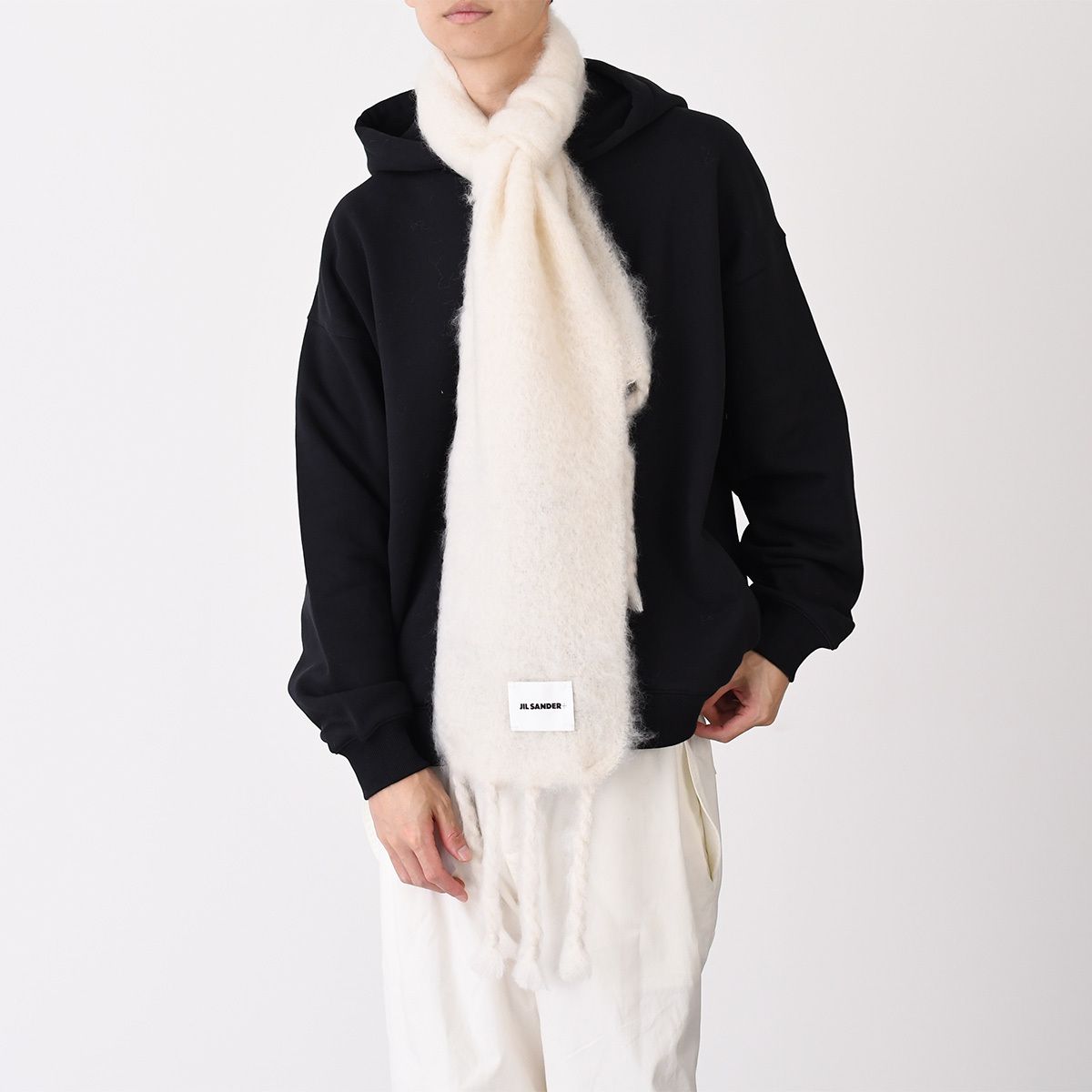 JILSANDER ジルサンダー ナローウールブレンド スカーフ - メルカリ