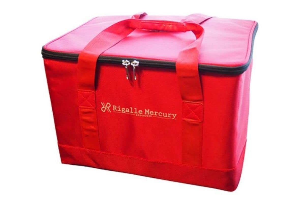 30L_レッド Rigalle Mercury キャンプの小物がひとつにまとまる 中型 コンテナボックス キャンプ 整理 ソフトコンテナ キャンプ 収納 キャンプ ボックス キャンプ コンテナ 大型 折りたたみ 赤 41