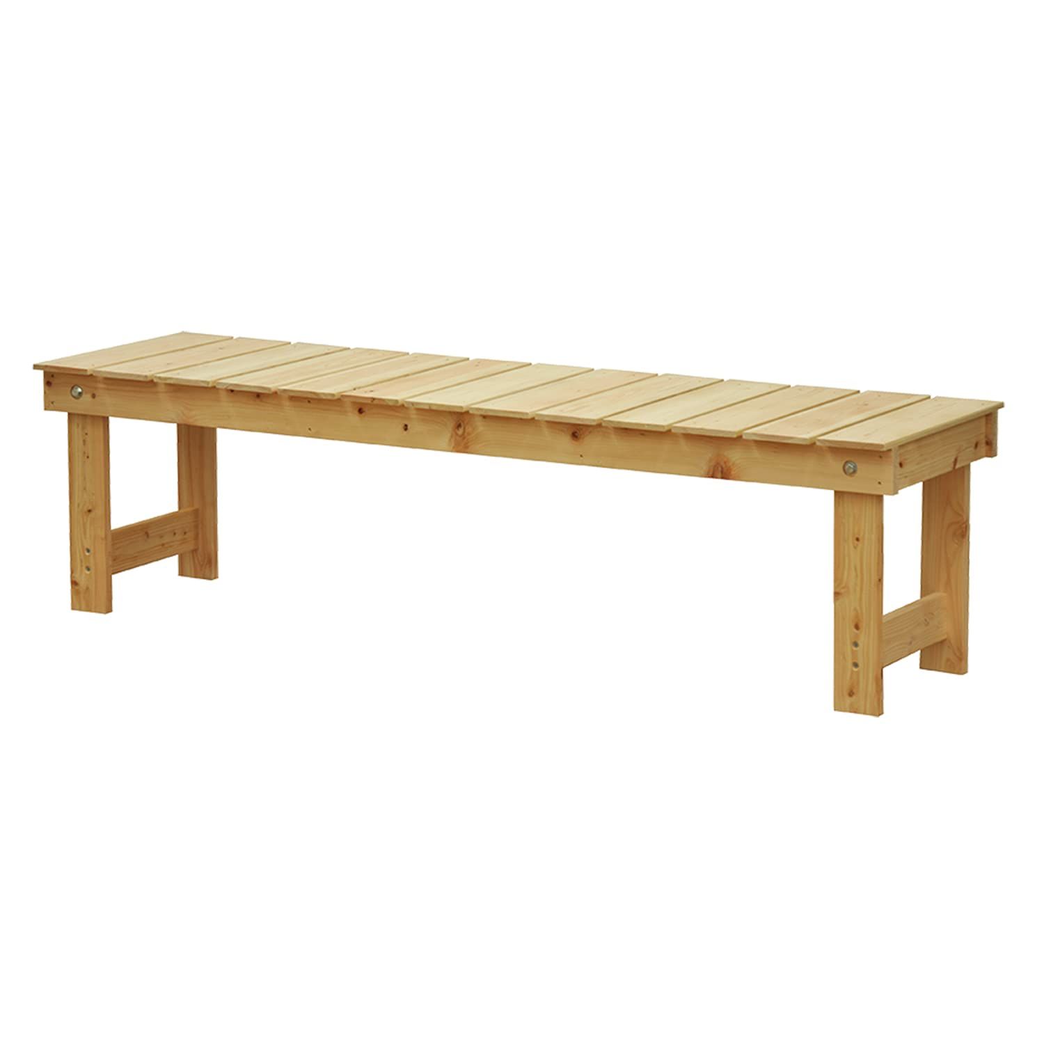 NHE-150 NA 無塗装 エイアイテック AITECH 国産桧縁台150幅