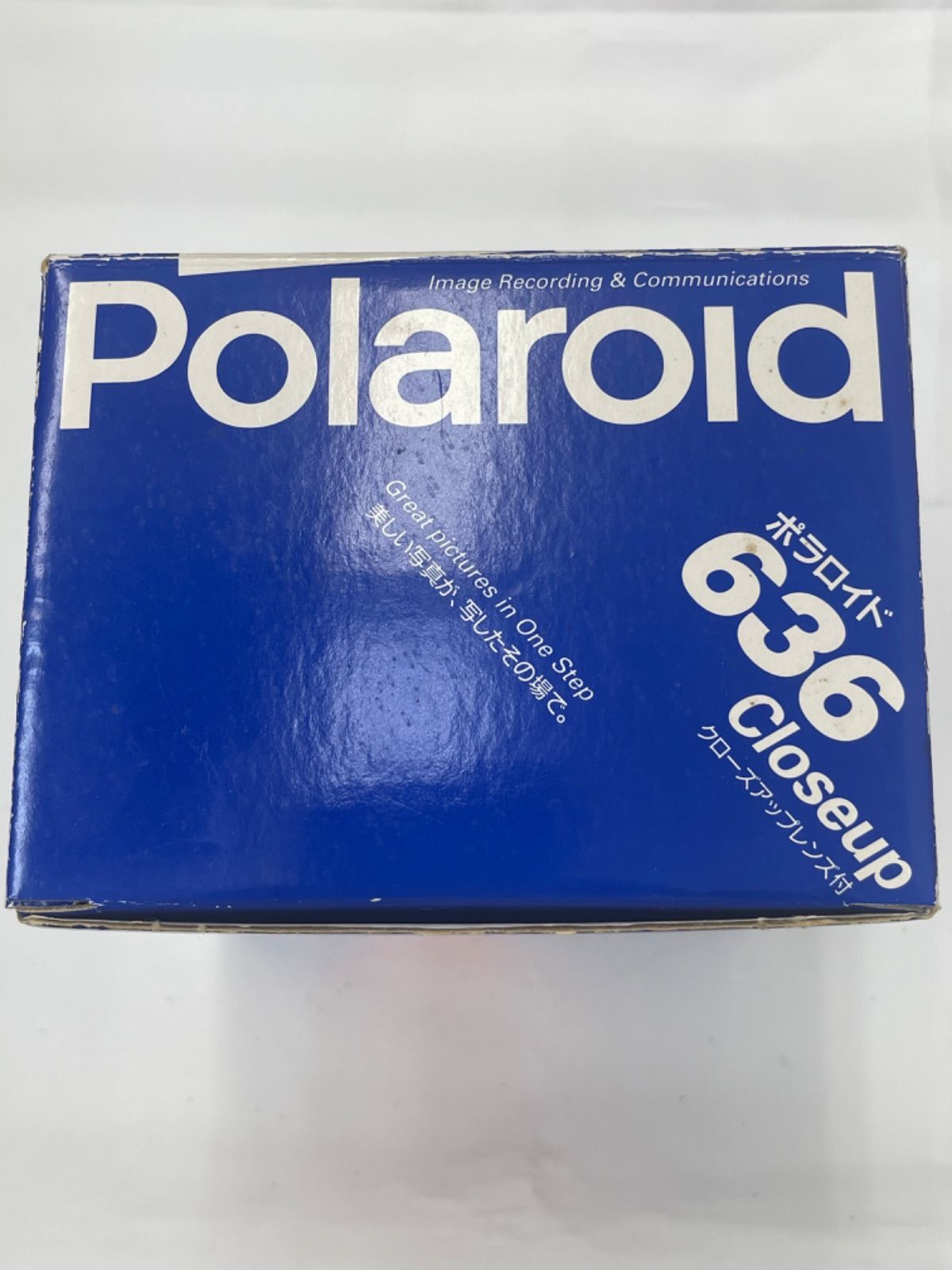 【中古】 POLAROID 636 Clodeup ポラロイド テスト用電池にて動作確認済 箱付 美品 中古】 POLAROID 636 Clodeup ポラロイド テスト用電池にて動作